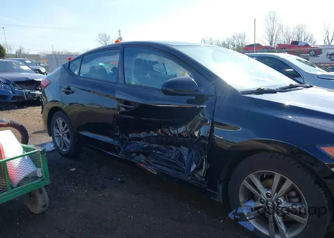 2018 Hyundai Elantra Sel from USA, damaged, VIN 5NPD84LF6JH217560